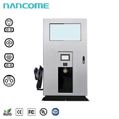 रंगीन डिस्प्ले के साथ वाणिज्यिक ईवी चार्जर